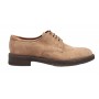 Pantofi barbati, casual, piele naturala intoarsa, Negru, ALEXANDER 06